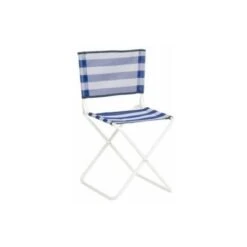 Silla Playa Alta Alco Acero/Fibreline Rayas 635B-0056