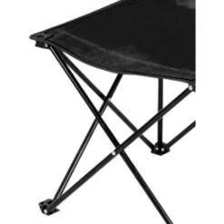 Silla Plegable De Camping Ligera Silla De Exterior Ideal Para Acampada, Picnic O Pesca Sin Reposabrazos - Color :Negro - Negro -Mano Mano Ventas 63302885 5