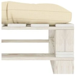 YOUTHUP Otomana De Palés Para Jardín Madera Con Cojín Color Crema -Mano Mano Ventas 63585230 4