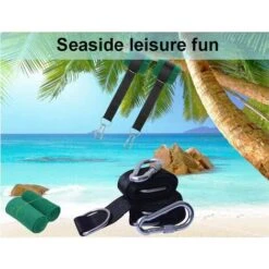 Correa Para Hamaca De árbol - Correas Ajustables Para Hamaca, Correa Para Hamaca Para Silla Con 2 Ganchos De Mosquetón De Bloqueo De Seguridad Y Anillas En D Con Protectores Para árboles Para Columpio -Mano Mano Ventas 63828849 5