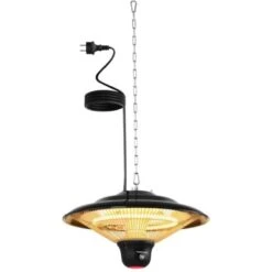 Estufa Eléctrica De Techo Por Infrarrojos Exterior Calentador Colgante 1.500 W