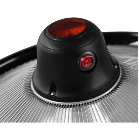 Estufa Eléctrica De Techo Por Infrarrojos Exterior Calentador Colgante 1.500 W 2 Estufa Eléctrica De Techo Por Infrarrojos Exterior Calentador Colgante 1.500 W - Imagen 2