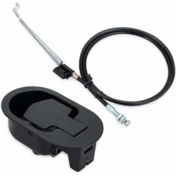 READCLY-Metal Reemplazo Lounge Sofá Palanca Sillón Gatillo Silla Reclinable Mango De Metal Con Cable De Liberación