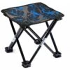 Taburete Para Acampar Taburete Plegable Portátil Silla Portátil Mini Taburete Plegable Taburete De Pesca Para Adultos Pesca Senderismo Jardinería Y Playa Con Bolsa De Transporte