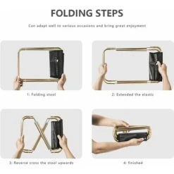 Taburetes Plegables Para Acampar, Taburetes Plegables Portátiles Para Exteriores Para Pesca, Senderismo, Barbacoa, Nailon De Aluminio Sólido Doblado 20,5 X 22,5 X 28 Cm 7 Taburetes Plegables Para Acampar, Taburetes Plegables Portátiles Para Exteriores Para Pesca, Senderismo, Barbacoa, Nailon De Aluminio Sólido Doblado 20,5 X 22,5 X 28 Cm -Mano Mano Ventas 68575583 4