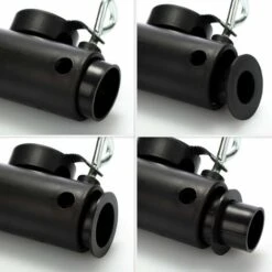 Soporte De Plástico Para Sombrilla - Manga De Tierra - Base Para Sombrillas - Punta De Tierra - 25-45 Mm (Negro) -Mano Mano Ventas 68949436 5