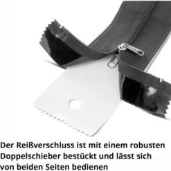 STAHLWERK Cremallera Universal Autoadhesiva Para Puertas Antipolvo, Cortinas Antipolvo Y Láminas De Protección Contra El Polvo, Fuertemente Adhesiva Con Cremallera De Recorrido Suave 7,6 X 213 Cm En P -Mano Mano Ventas 69107328 5