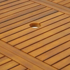 Casaria Mesa De Jardín Madera De Acacia 160x85x74cm Plegable Terraza Patio Balcón Montaje Fácil -Mano Mano Ventas 71083839 4