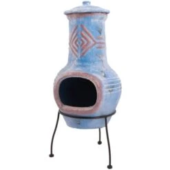 RedFire Chimenea Colima Arcilla Azul/rojo 86031 -Mano Mano Ventas 72412468 3
