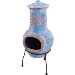RedFire Chimenea Colima Arcilla Azul/rojo 86031 -Mano Mano Ventas 72412468 4