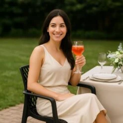 Silla De Comedor Polipropileno Para Cocina Y Bar Grand Soleil Gruvyer Arm Color: Negro -Mano Mano Ventas 7420746 4