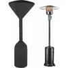 Cubiertas Redondas Impermeables Para Calentador De Patio Con Cremallera Cubierta Alta Para Calentador De Patio Durante Todo El Año (H95 X D34 X 18.5 In, Black)