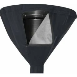 Cubiertas Redondas Impermeables Para Calentador De Patio Con Cremallera Cubierta Alta Para Calentador De Patio Durante Todo El Año (H95 X D34 X 18.5 In, Black) -Mano Mano Ventas 74995115 3