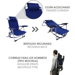 Silla Playa Tipo Mochila Con Bosillo Termico Muy Ligera Realizada En Nylon Alta Calidad Y Aluminio 7 Silla Playa Tipo Mochila Con Bosillo Termico Muy Ligera Realizada En Nylon Alta Calidad Y Aluminio -Mano Mano Ventas 76694883 4