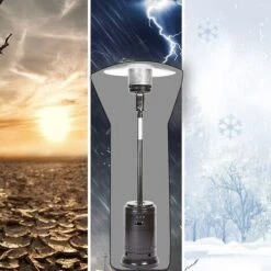 Cubierta Protectora Del Calentador Del Patio Del Paño De Oxford 210D -Mano Mano Ventas 77709182 4