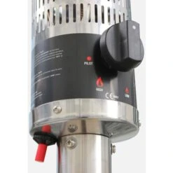 Calefactor De Gas Para Exterior 12,5kW - Finlandia - Parasol Gris Regulable Con Puerta Frontal Y Ruedas -Mano Mano Ventas 79960086 3