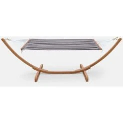 Hamaca De Madera 317x100cm Con Tela De Algodón, Hamaca -Mano Mano Ventas 7999030 3