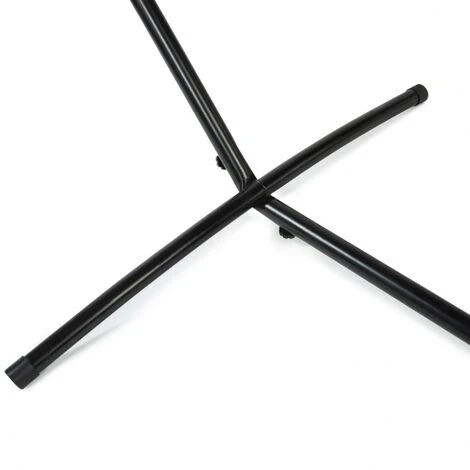 Hamaca Con Soporte Metálico Y Lona Azul Marino 4 Hamaca Con Soporte Metálico Y Lona Azul Marino - Imagen 4