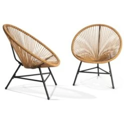 Conjunto De Muebles De Jardín IZMIR - Mesa Y 2 Sillones Con Cuerda Efecto Ratán 9 Conjunto De Muebles De Jardín IZMIR - Mesa Y 2 Sillones Con Cuerda Efecto Ratán -Mano Mano Ventas 81208448 5