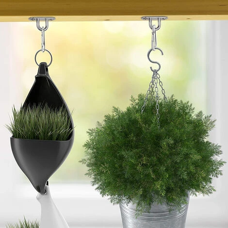 Pack De 8 Placas De Ojo De Acero Inoxidable 304 Ganchos De Fijación Techo 5mm Para Hamaca Yoga Cubierta Barco Capacidad De 40kg 4 Pack De 8 Placas De Ojo De Acero Inoxidable 304 Ganchos De Fijación Techo 5mm Para Hamaca Yoga Cubierta Barco Capacidad De 40kg - Imagen 4