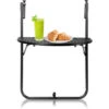 Hengda Mesa De Balcón Mesa Colgante 60x40cm Mesa Plegable Semicircular Mesa Colgante De Balcón Plegable
