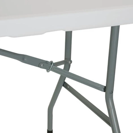 Mesa Catering Plegable Rectangular Portatil Blanca 150 Cm ORION91 Mesa Multiusos: Camping, Eventos En Espacios Exteriores O Interiores Mesa Resina Y Patas Acero 2-4 Personas Y Carga De 150kg 4 Mesa Catering Plegable Rectangular Portatil Blanca 150 Cm ORION91 Mesa Multiusos: Camping, Eventos En Espacios Exteriores O Interiores Mesa Resina Y Patas Acero 2-4 Personas Y Carga De 150kg - Imagen 4