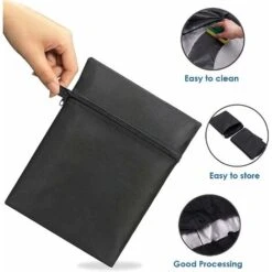 MINKUROW Cubierta Para Calentador De Patio, 210d Oxford Cubierta Impermeable Para Calentador De Patio, Cubierta Para Calentador De Patio Al Aire Libre A Prueba De Polvo Y Viento (226x85x48cm) -Mano Mano Ventas 85702645 4