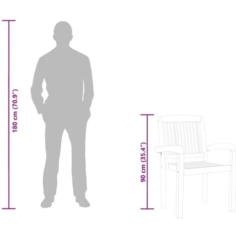 Juego De Comedor Para Jardín 5 Piezas Madera Maciza De Teca VidaXL 3 Juego De Comedor Para Jardín 5 Piezas Madera Maciza De Teca VidaXL - Imagen 3