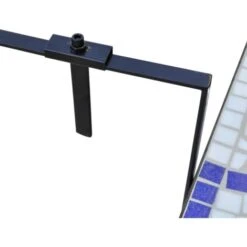 Hommoo Mesa De Balcón Colgante De Mosaico Azul Y Blanco -Mano Mano Ventas 86989077 4