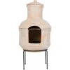 RedFire Chimenea Lima Arcilla Paja 86033