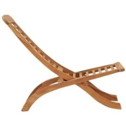 Silla De Jardín Plegable Madera Maciza De Teca 50x90x69 Cm VidaXL -Mano Mano Ventas 87542257 4