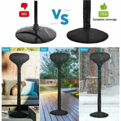 Cubierta Para Muebles De Jardín, Cubierta Para Calentador De Patio (180x52 Cm), Cubierta Para Calentador Oxford Impermeable 420d, Cubierta Para Calentador De Patio A Gas Para Exteriores A Prueba De Po -Mano Mano Ventas 87662597 3