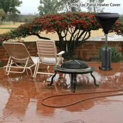 Cubierta Para Muebles De Patio, Cubierta De Calentador De Patio De Tela Oxford Con Cremallera, Impermeable, A Prueba De Viento Y Anti-UV (Tamaño: 8765cm 210D) -Mano Mano Ventas 87666043 4