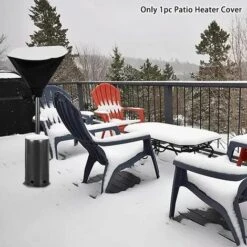 Cubierta Para Muebles De Patio, Cubierta De Calentador De Patio De Tela Oxford Con Cremallera, Impermeable, A Prueba De Viento Y Anti-UV (Tamaño: 8765cm 210D) -Mano Mano Ventas 87666043 5