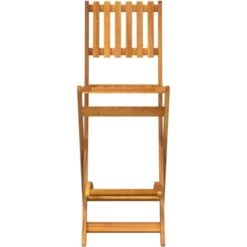 Juego Muebles De Bar De Jardín 3 Piezas Madera Maciza De Acacia VidaXL -Mano Mano Ventas 88024444 5