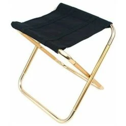 Taburete Plegable Para Acampar, Mini Taburete Plegable Portátil Taburete Plegable Portátil Para Acampar Pesca Viajes FVO