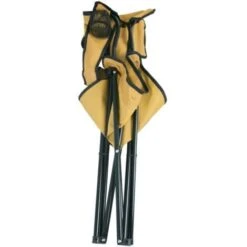 Silla De Camping Plegable Con Portavasos Metal Y Lona 80x80x49 Cm SELECCIONA COLOR - Color :Crema - Crema -Mano Mano Ventas 89201755 4