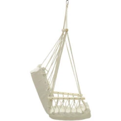 Silla Hamaca De Algodón Y Madera -Mano Mano Ventas 89353711 3