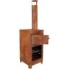 Chimenea Exterior Con Horno De Pizza Integrado
