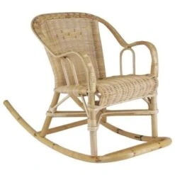 Mecedora Infantil De Ratán Chloé