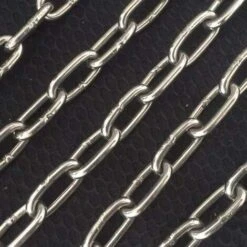 Cadena Con Dos Mosquetones, 1M Cadena De Silla Colgante De Acero Inoxidable, Cadena De Extensión De Sillas Colgantes, Kit Colgante Para Hamaca, Pilates, Equipo Interior Y Exterior - MODOU -Mano Mano Ventas 90006773 4