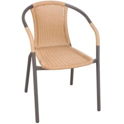 SILLA APILABLE ACERO/FIBRA BASIC MARR.