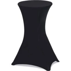 Juego De 4 Mesas Altas Plegables De 105 CM Y 4 Fundas Negras 8 Juego De 4 Mesas Altas Plegables De 105 CM Y 4 Fundas Negras -Mano Mano Ventas 90375916 4