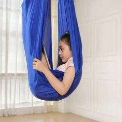 Hamaca Para Niños Columpio Interior Bungee Snuggle Hamaca Columpio Sensorial Ideal Para TDAH, Integración Sensorial Y Terapia De Autismo Y Asperger