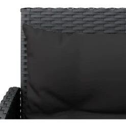 Set De Sofás En Forma De L 2 Pzas Cojines Ratán Sintético Negro VidaXL -Mano Mano Ventas 91927768 5