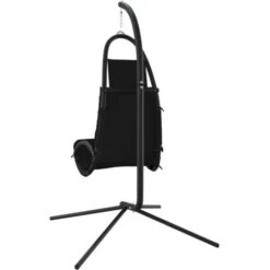 Silla Colgante De Jardín Con Cojín Acero Y Tela Oxford Negro VidaXL 9 Silla Colgante De Jardín Con Cojín Acero Y Tela Oxford Negro VidaXL -Mano Mano Ventas 91928845 5