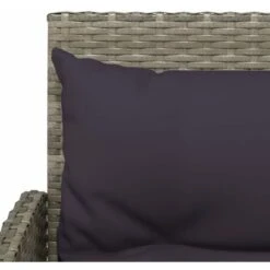 Set De Sofás En Forma De L 2 Pzas Cojines Ratán Sintético Gris VidaXL 9 Set De Sofás En Forma De L 2 Pzas Cojines Ratán Sintético Gris VidaXL -Mano Mano Ventas 91930502 5