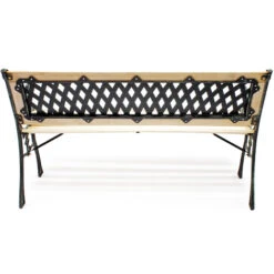 Banco Jardín Asiento Parque Inge Madera Y Hierro Fundido Respaldo Rejilla 2 Plazas Interior Exterior 8 Banco Jardín Asiento Parque Inge Madera Y Hierro Fundido Respaldo Rejilla 2 Plazas Interior Exterior -Mano Mano Ventas 9225058 4