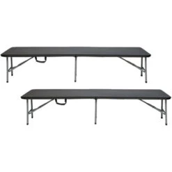 Pack 2 Bancos Plegables Catering 180x30x43cm O91