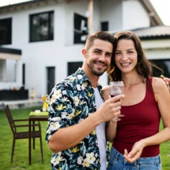 Relaxdays Set 2 Sillas Jardín, Efecto Madera, Asiento Resistente Intemperie Y Robusto, Plástico, Armazón Metal, Marrón -Mano Mano Ventas 93944155 5